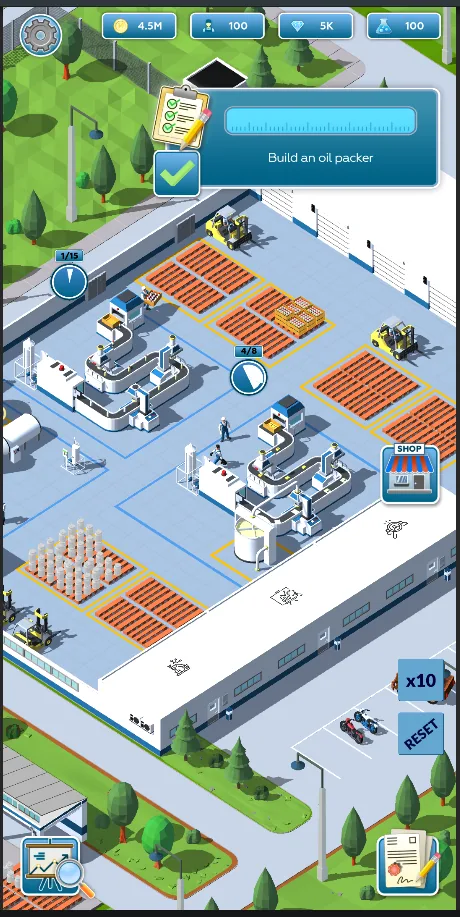 Milk Farm production area